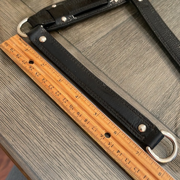 Coach Replacement Strap Black Patent Style #F17656 Ashley OP ART - Picture 5 of 16